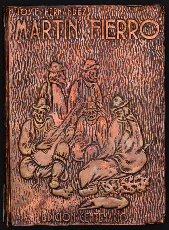 "Martín Fierro, Edición Centenario", portada