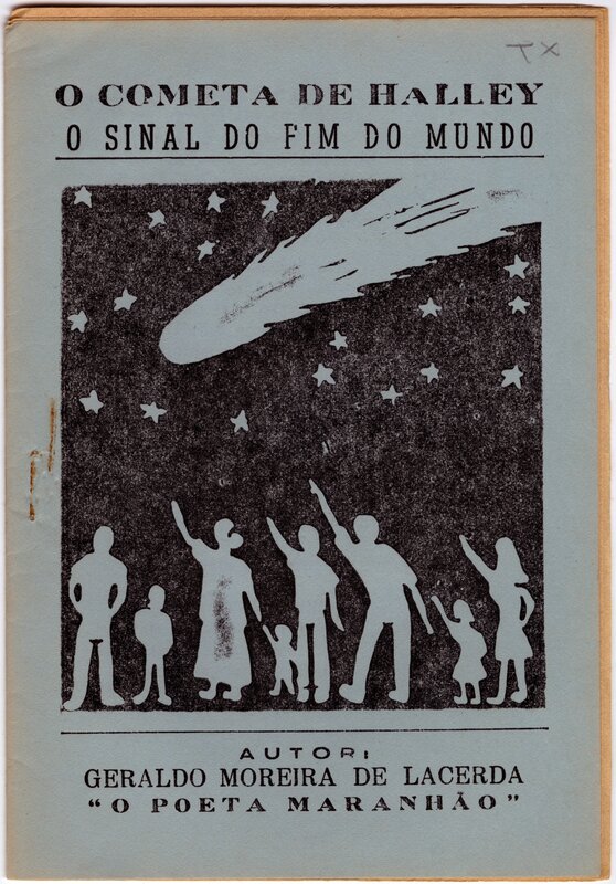 "O Cometa de Halley, O Sinal do Fim do Mundo", portada