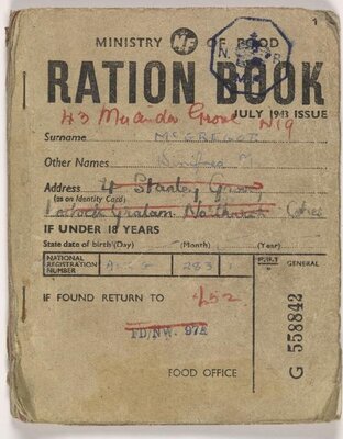“Ration Book”