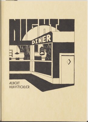 Night diner: A report to Edward Hopper