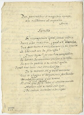 "Soneto"
